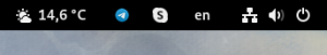 Fedora Tray Icons